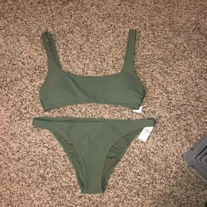 Aerie Scoop Bikini with Cheeky Bottoms